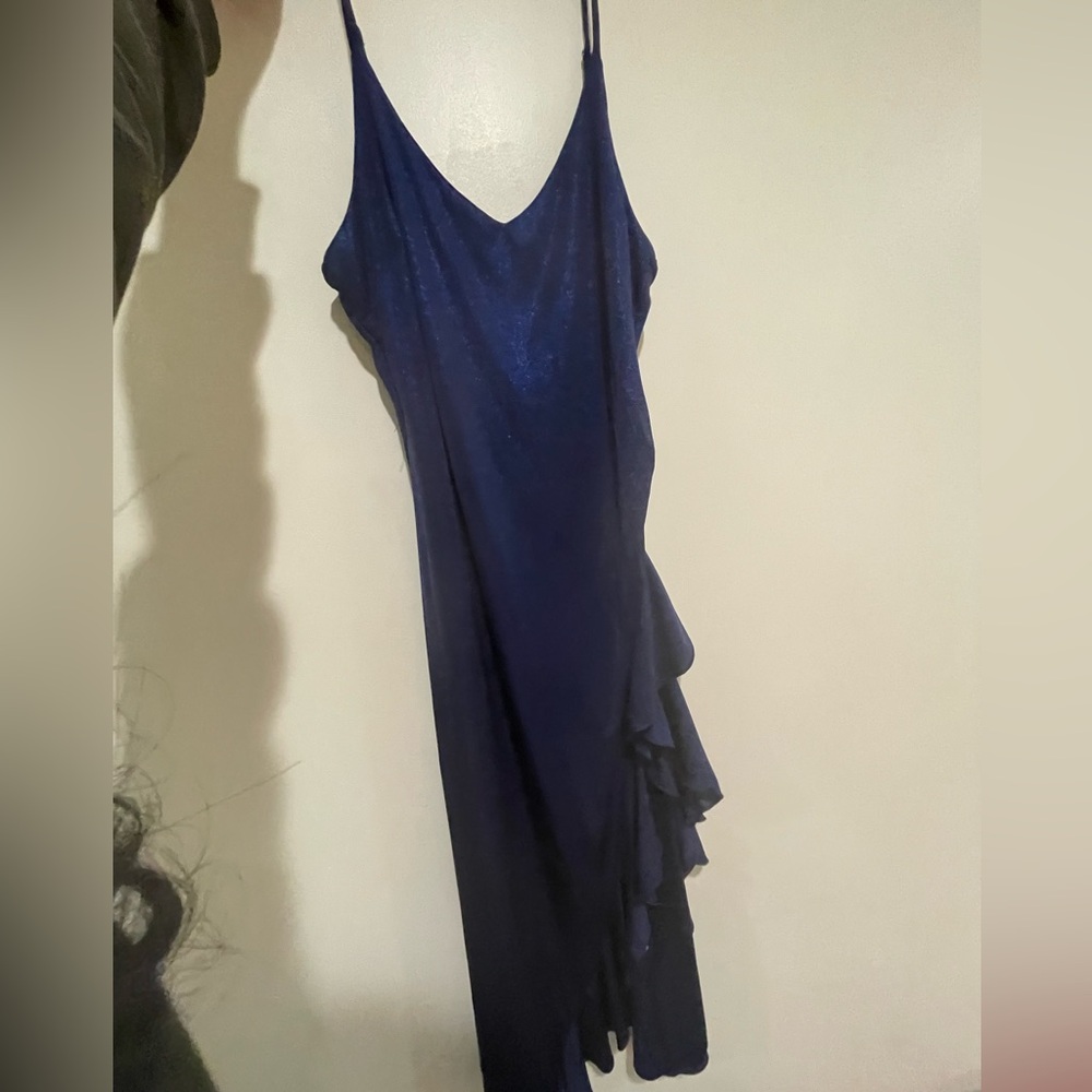 CAD Elegant Navy Blue Dress